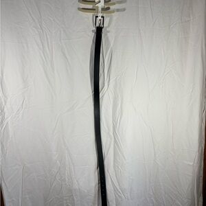 Time and Tru Black Leather Belt